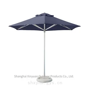 Customized Aluminum Umbrellas, 6-rib Square Courtyard Umbrellas for Residential Shading, Luxurious Outdoor Sun Umbrellas thumbnail-2