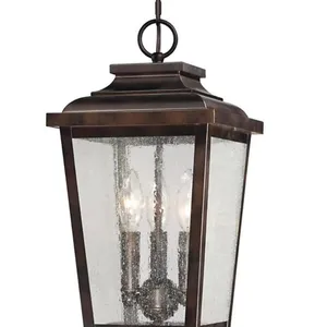 IP65 Waterproof Outdoor Pendant Hanging Light LED Ceiling Lamp thumbnail-1