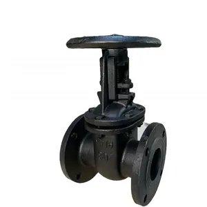 Hot Sale Py16 GOST Standard 20# Flange Connection Cast Iron Gate Valve With Handwheel thumbnail-6