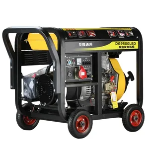 6.5KW Three Phase 380V Open Frame Diesel Generator | 195F Engine | 100% Copper Alternator thumbnail-2