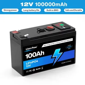 12V 150Ah LiFePO4 Battery Deep Cycle Lithium Battery With BMS for RV, Solar System, Off-Grid, Marine and Home Energy Storage thumbnail-4