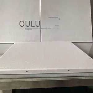 Wholesale Engineering European-style Aluminum Ceiling Panels 600*600, Complete Set of Integrated Ceiling for Offices, Factories and Shopping Malls, All Made of Aluminum Alloy thumbnail-2