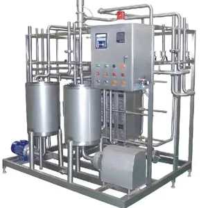 Automatic Dairy Processing Equipment Machine Pasteurized Milk UHT Milk Yogurt Cheese Butter Cream Ghee Production Line Plant thumbnail-1