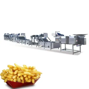 Shanghai FACTORY Small Scale Frozen French Fries Production Line/pringles Potato Chips Making Machine With Best Price thumbnail-2