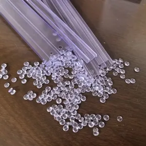 Shore D80 Modified PVC Cosmetics Medicines Bottle Compound China PVC thumbnail-5