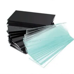 Black/White Welding Filter Lens, Auto-Darkening Welding Glass for Helmets thumbnail-1