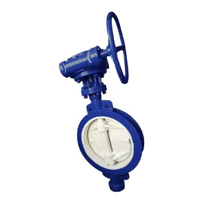 Factory Direct Sales of High-quality Manual Triple Eccentric Ceramic Butterfly Valve thumbnail-3