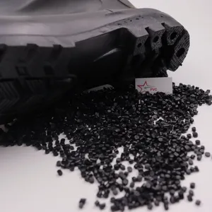 Recycled PVC Material Pellets for Gumboot and Rain Boot Starpvc Brand 1.18g/Cm thumbnail-2
