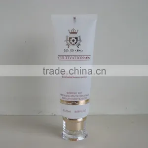 Clear Plastic Packaging Tubes With Acrylic Cap,facial Cleanser Tube,120ml thumbnail-1