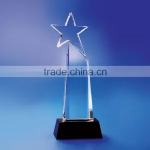 Wholesale Crystal Glass Black Marble Trophy Bases for Gifts thumbnail-1