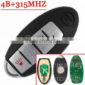 Best Quality 4 Buttons Remote Key for Nissa Altima Maxima Sentra 350Z Teana Sylphy Tiida Qashqai Livina Sunny 315MHz Chip ID46 thumbnail-1