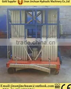 Hot Sale Aerial Working Double Mast Aluminum Alloy Lift Platform thumbnail-5