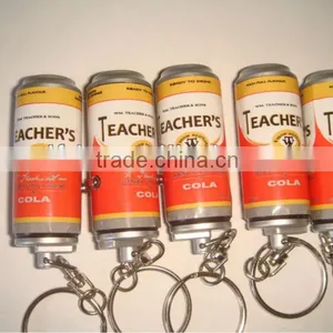 Promotional Gifts Led Projector Can Keychain,led Can Shape Keychain,led Bottle Shape Keychain for 2016 Gifts ,3d Custom Keychain thumbnail-3