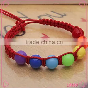 Fashion Teenage Bracelet Personalized Bead Bracelet Weave Colorful Bracelet thumbnail-1