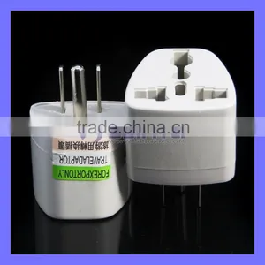 Manufacturer Directly Supply Universal to USA Plug Adapter With Ground Plug, 3 Pin Universal AC USA Travel Adapter thumbnail-1