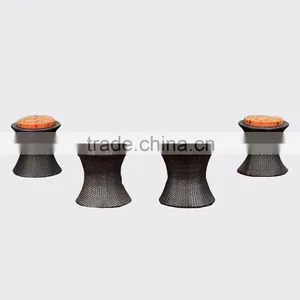 Garden Wicker Furnitures Round Shaped Outdoor Synthetic Plastic Rattan Furniture Quality Choice thumbnail-5