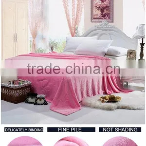 Promotion Gift Bulk Wholesale Fleece Blanket thumbnail-5
