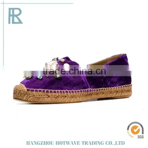 Beautiful Latest Trendy Comfortable Custom Cheap Espadrille Shoes thumbnail-1