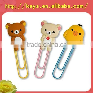 Lovely 3d Cartoon Soft Pvc Bookmark Designs for Kids thumbnail-1
