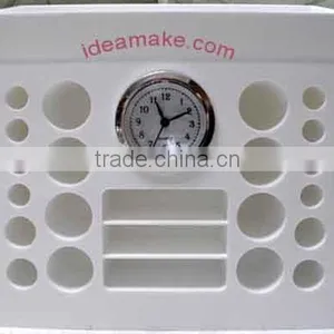 Makeup Organizer With Clock as Seen on TV thumbnail-4