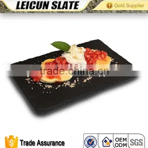 Tested Manufacturer Custom Made Customized Slate Tray Cheese Food Plate thumbnail-1