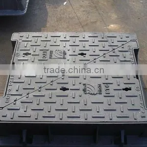EN124 D400 Ductile Iron Double Triangular Manhole Cover thumbnail-2