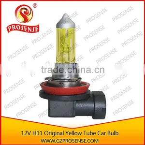 Prosense Car Halogen Bulb Golden Tube Silver Top H11 100w 12v Bulb thumbnail-1
