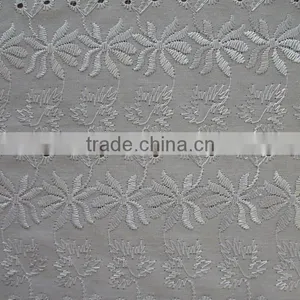 High Quality Polyester or TC Embroidery Lace Fabric for Sale thumbnail-3