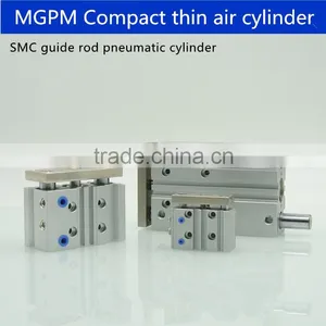 SMC MGPM Compact Thin Pneumatic Cylinder With Guide Rod Air Cylinder thumbnail-1
