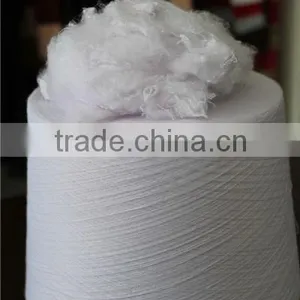 Raw White Polyester Yarn Cotton Yarn thumbnail-1
