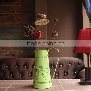 Mediterranean Style Metal Garden Flower Water Pitcher thumbnail-1