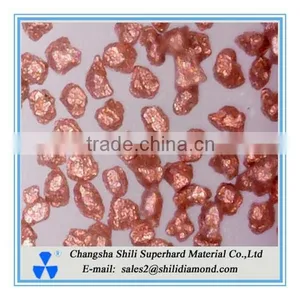 Industrial Synthetic Ni Coating Diamond CBN Powder Coated Synthetic Diamond Grit thumbnail-4