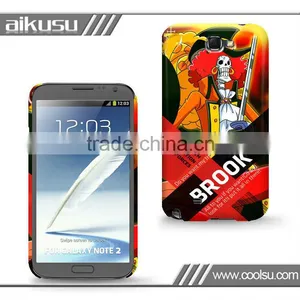 Decal Hard Cases With UV Oil Coating for Galaxy Note2 thumbnail-1