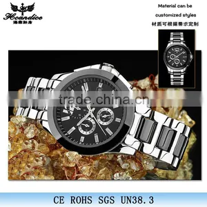 Top Quality Skeleton Stainless Steel Mens Mechanical Watch thumbnail-1
