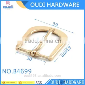 Wholesale Fashion Accessories Gold Metal Buckles for Shoes / Bag thumbnail-3