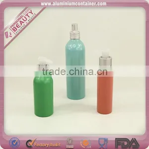 S-100ml Silvery Aluminium Bottle Galvanize Coating thumbnail-1