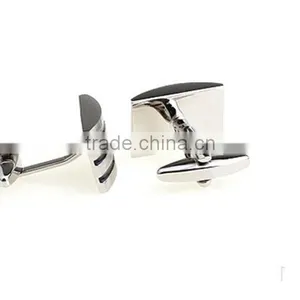2015 Hot Sale High Quality Mens Stainless Steel Swank Cufflinks Value thumbnail-2
