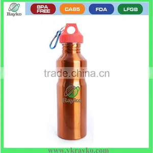 Custom New Shape With Carabiner Sport Bottle thumbnail-1