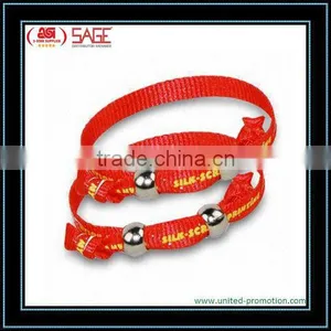 Woven Wristband With Adjustable Beads thumbnail-1