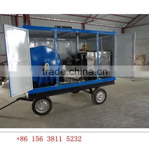 High Pressure Cleaning Equipment for Sale Trailer Mounted Pressure Washer thumbnail-1