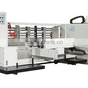 Economic Fast Speed Flexo Printer Slotter Die-cutter & Auto Stacker, Carton Box Making Machine thumbnail-3