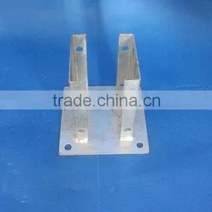 Metal Brackets Pole Anchor for Wood Posts thumbnail-3