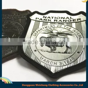 Custom Park Ranger Pvc Badge Soft Rubber Patch for Jacket thumbnail-2