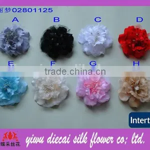 Hot Craft Fabric Flower Corsage thumbnail-1
