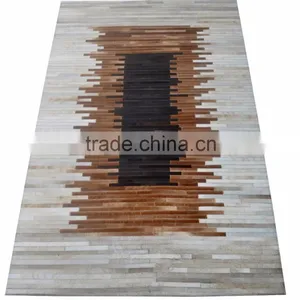 Hair-On Cowhide Leather Carpet PL-328 thumbnail-1