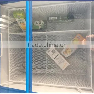 158L Smaller Curved Glass Door Freezer SD-158 ce Cream Display Freezer With Volume Optional of 136, 218, 280, 336, 352, 406, 517 thumbnail-6