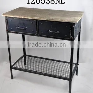 Industrial Style Vintage Table for Home Furniture thumbnail-1