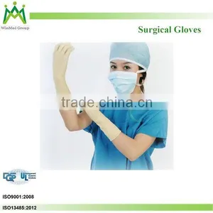 Disposable Sterile Latex Surgical Gloves With or Without Powder thumbnail-2