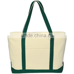 Large Heavy Cotton Beach Bag thumbnail-2