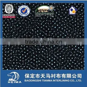 High Class Nonwoven Fusible Interlining Fabric 9530 for Suit Uniform and Jacket thumbnail-2